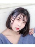 上質に決まるミディアムヘア