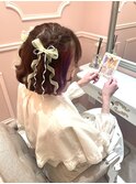まおりんのボブでも編み編みハーフツイン 新宿 歌舞伎町