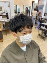 ギフト ヘアー サロン(gift hair salon) 束感マッシュ×ニュアンスパーマ