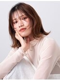 ボブ レイヤーボブ 顔まわりレイヤー シースルーバング 20代30代
