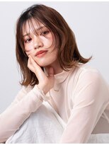 ラダ(Lada)&nbsp;ボブ レイヤーボブ 顔まわりレイヤー シースルーバング 20代30代