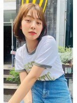 アルテ(ARTE)&nbsp;【ARTE表参道/青山】小顔レイヤー×シアベージュ×大人可愛い