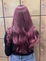 ヘアーアイスカルテット(HAIR ICI QUARTET)&nbsp;20代30代大人可愛い透明感ピンクブラウンケアブリーチ小顔