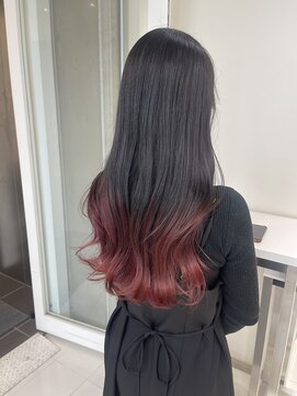 アライブ ハラジュク(ALIVE harajuku) グラデーションカラーバレイヤージュインナーカラー　ryota