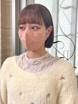 ジーナ 天神(Zina)&nbsp;[Zina西通り]髪質改善/前髪/顔周りカット/ミニボブ/艶髪