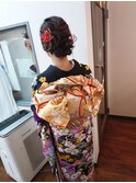 振袖着付け・ヘアーセット