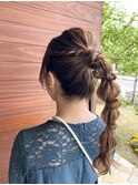 お呼ばれヘアアレンジ