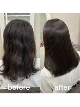 【髪への負担を最小限に】選りすぐりの薬剤を髪の状態に合わせて調合しています♪