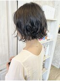 福山Caary人気ボブパーマ海外風アンニュイパーマ20代30代