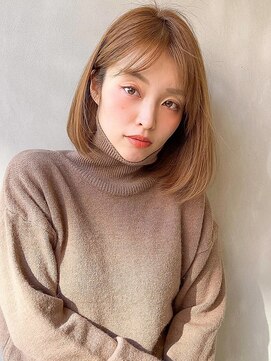 アグ ヘアー スペイ 西那須野2号店(Agu hair spey) 《Agu hair》大人クールな金髪ボブ