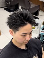ヘアーパークキューブ&nbsp;バックスパイキーショート