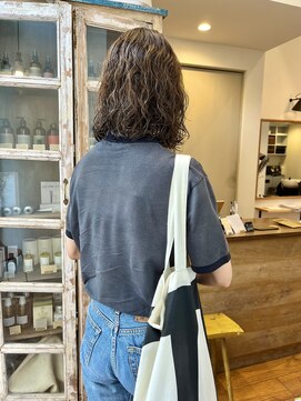 サン(+sun) パーマスタイル