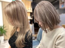 シュガー ヘアアンドネイル 仙台(SUGAR)の雰囲気（ダメージを最小限に抑えた韓国ハイトーンカラーも◎[韓国カラー]）