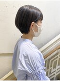 【morio成増/一戸】大人かわいい黒髪耳かけショート