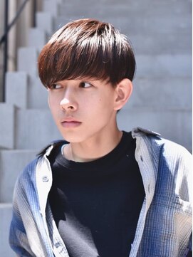 メンズヘアトーキョー(MEN'S HAIR TOKYO) マッシュ/ツーブロック/ブラウン/ストレート