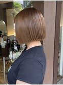 ぱつっと、まとまるbob