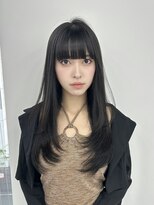 ユーフォリア 渋谷グランデ(Euphoria SHIBUYA GRANDE) レイヤーカット ワンカール 前髪カット