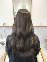 レンジヘアー(lange hair)&nbsp;オリーブグレージュ【ブリーチなし/ブリーチなしダブルカラー】