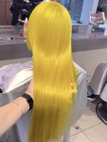 ピチカート(pizzicato) イエローカラー/色落ちブロンド