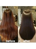 髪質改善/縮毛矯正/美髪/艶髪/弱酸性縮毛矯正/美髪ストレート