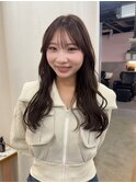 【住野 桃香】チョコレートベージュ×水素カラー