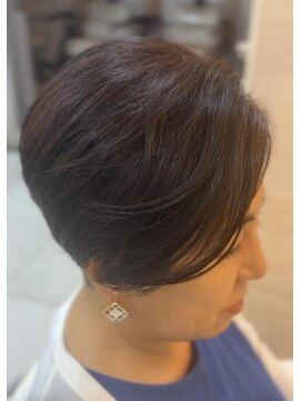 刈り上げショート、ショート、大人ショート