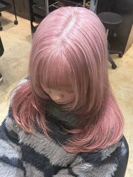 コージーベルベット(Cosy Velvet) ピンクのグラデーションカラー