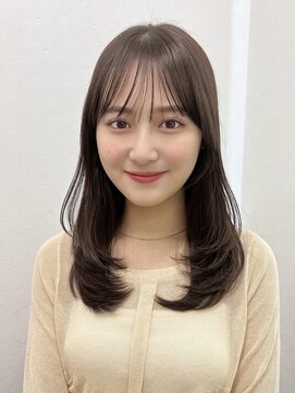 ガーデン 渋谷(GARDEN) 小顔に見せるヘア/オリーブグレー/ココアベージュ/レイヤー