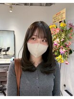 ザシェノンウメダ(THA CHAINON UMEDA) 着物ヘア/大人ガーリー/ダークアッシュ/似合わせカット/心斎橋