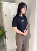 ミディアムヘアー顔周りこだわりカット【20代/30代/40代/宝塚】