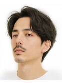 刈り上げ/ツーブロック/センターパート/30代/40代/50代/メンズ
