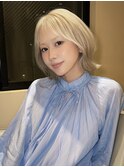 札幌大通レイヤーカットハッシュカット髪質改善韓国ボブ顔周り