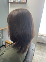 サニー 北名古屋店(Sunny)&nbsp;オレンジベージュレイヤースタイル