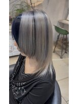 ディプティック ヘアー チェンジ ミュージアム(diptych Hair Change Museum)&nbsp;ハイトーンカラー／デザインカラー／シルバーブルー