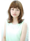 Bonjour! ミディアムパーマスタイル