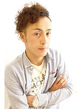 アンクス(anx) ハードパーマ×2ブロック