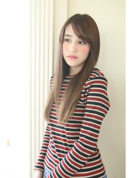 ヘアアンドメイク 心座(hair&make) サラサラつや感ストレート