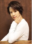 大人の簡単30代40代ニュアンスショート