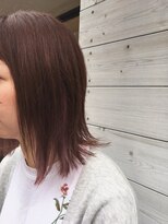 ネオリーブチノ 登戸店(Neolive cino)&nbsp;【Neolivecino　登戸】外ハネ×インナーカラー×ピンクパープル