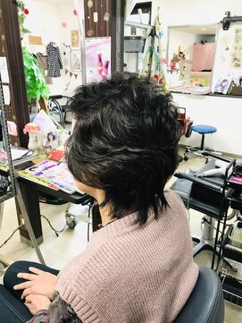あかね美容室 田上店 ふんわり！ショートウルフレイヤー