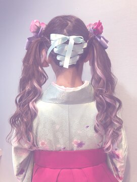 ヘアセットアリエス(aries) ツインテール