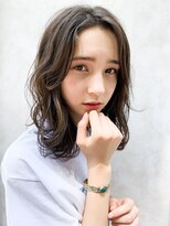 ロングボブ×ローライト×アッシュカラー  10代20代　３