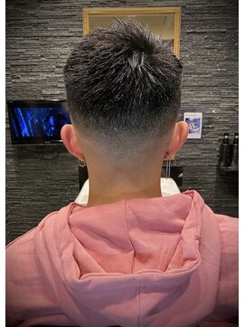 ヒロギンザ 銀座一丁目店(HIRO GINZA) スキンフェード×ベリーショート