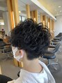 りんごの木 篠ノ井駅前店&nbsp;軽めのマッシュメンズパーマ！（長野/メンズスパイラルパーマ）