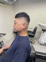 メリケンバーバーショップ フクオカ(MERICAN BARBERSHOP FUK)&nbsp;オトナクロップスタイル