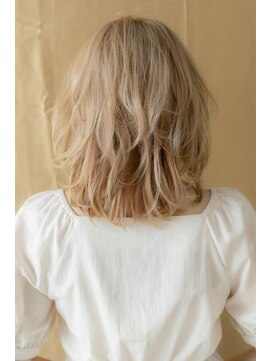 カバーヘア ブリス 川口(COVER HAIR bliss) ■外国人風ハイトーンカラーくせ毛風カール17★川口10代20代30代