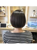コンパクト襟足すっきりショートボブ小顔【カミケンネクスト】