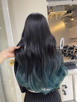 アライブ ハラジュク(ALIVE harajuku) グラデーションカラーバレイヤージュインナーカラー　ryota