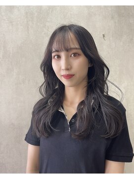 ロンドアヴァントゥス 池袋(Lond aventus) 韓国レイヤー/韓国風/ボブ/髪質改善/黒髪/ブリーチなし〔池袋〕