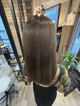 バカンス 八丁堀(BACANCES) 【BACANCES八丁堀】髪質改善＋ダブルカラー